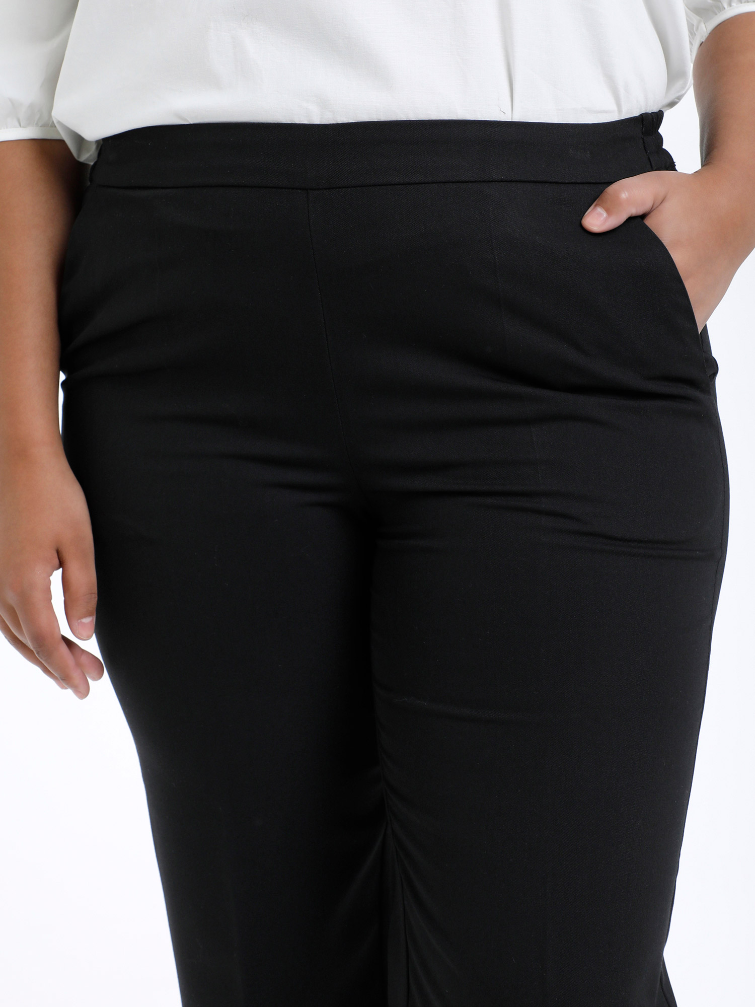 SAKIRA  - Plus Size Suit pants fra Kaffe Curve