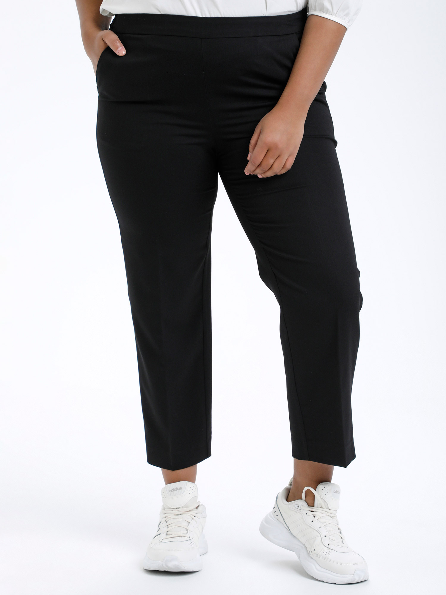SAKIRA  - Plus Size Suit pants fra Kaffe Curve