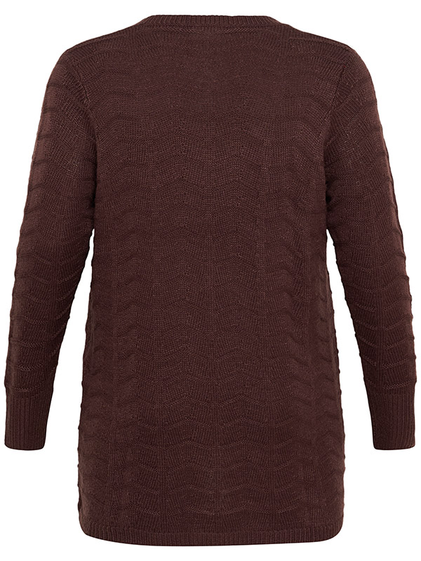 KCEMANA - Plus Size Cardigan fra Kaffe Curve