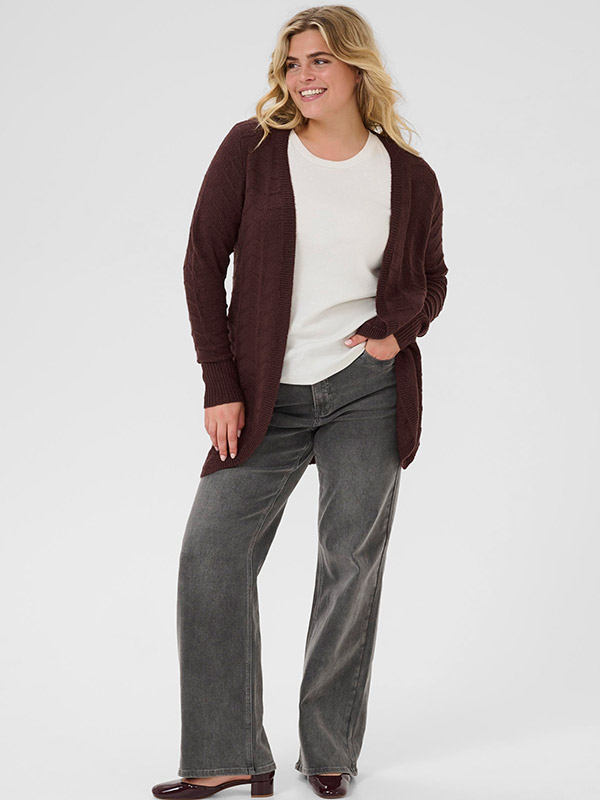 KCEMANA - Plus Size Cardigan fra Kaffe Curve
