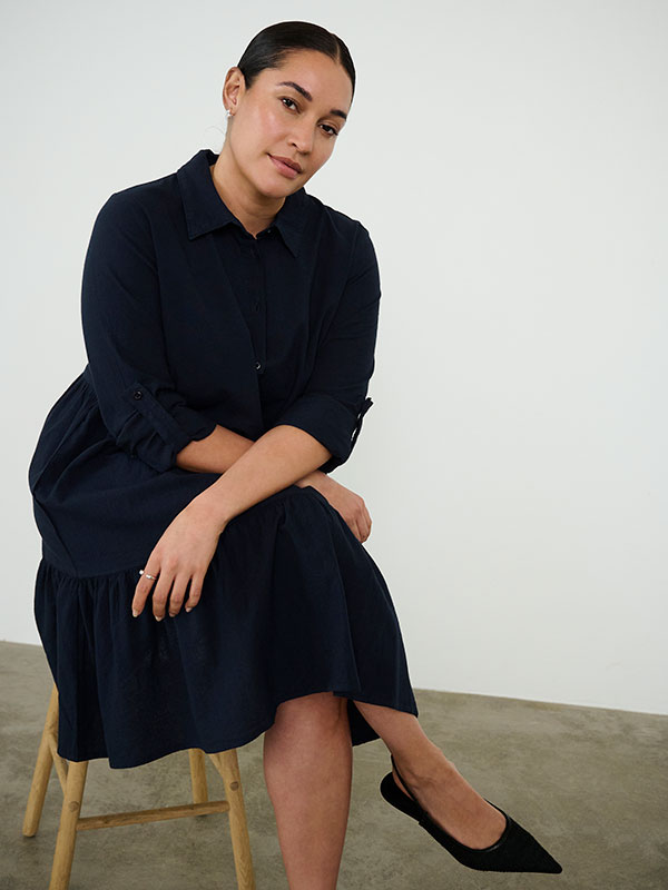 NANA  - Plus Size Dress fra Kaffe Curve