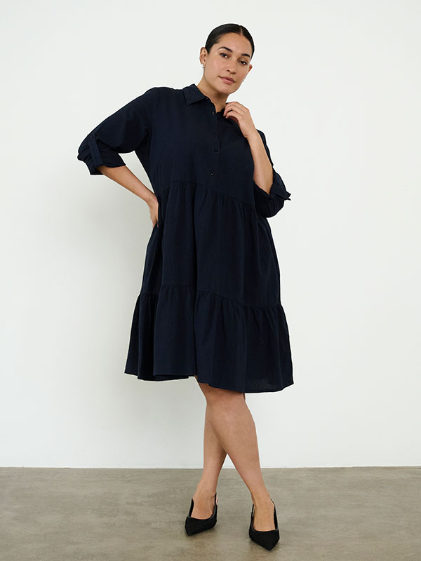 NANA  - Plus Size Dress fra Kaffe Curve