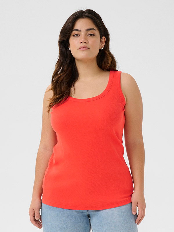 KCCARINA - Plus Size Top fra Kaffe Curve