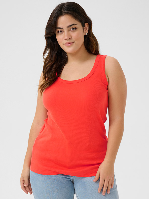 KCCARINA - Plus Size Top fra Kaffe Curve