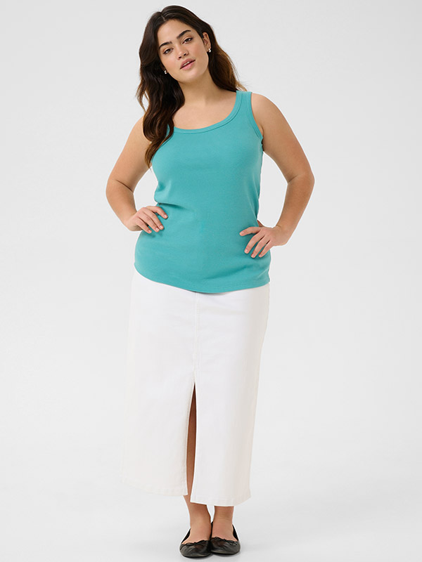 KCCARINA - Plus Size Top fra Kaffe Curve