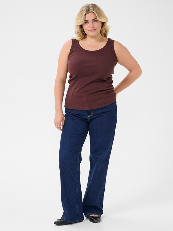 KCCARINA - Plus Size Top fra Kaffe Curve