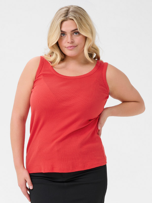 KCCARINA - Plus Size Top fra Kaffe Curve
