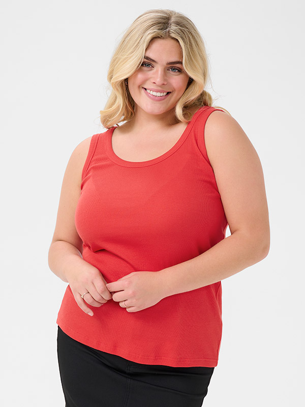 KCCARINA - Plus Size Top fra Kaffe Curve
