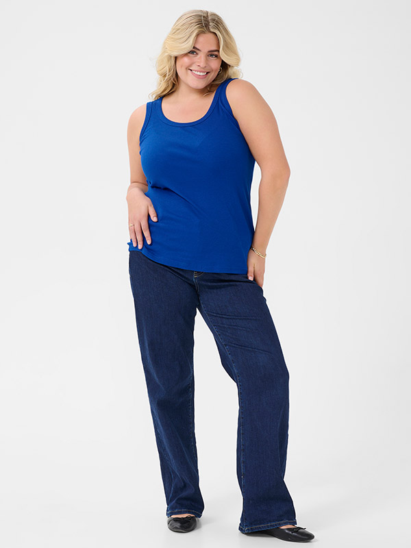 KCCARINA - Plus Size Top fra Kaffe Curve