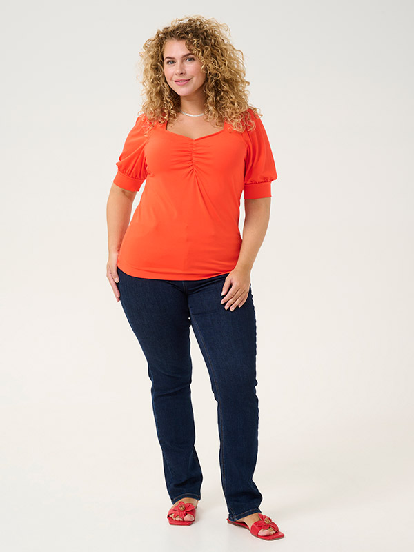 KCSISSY - Plus Size Blouse fra Kaffe Curve