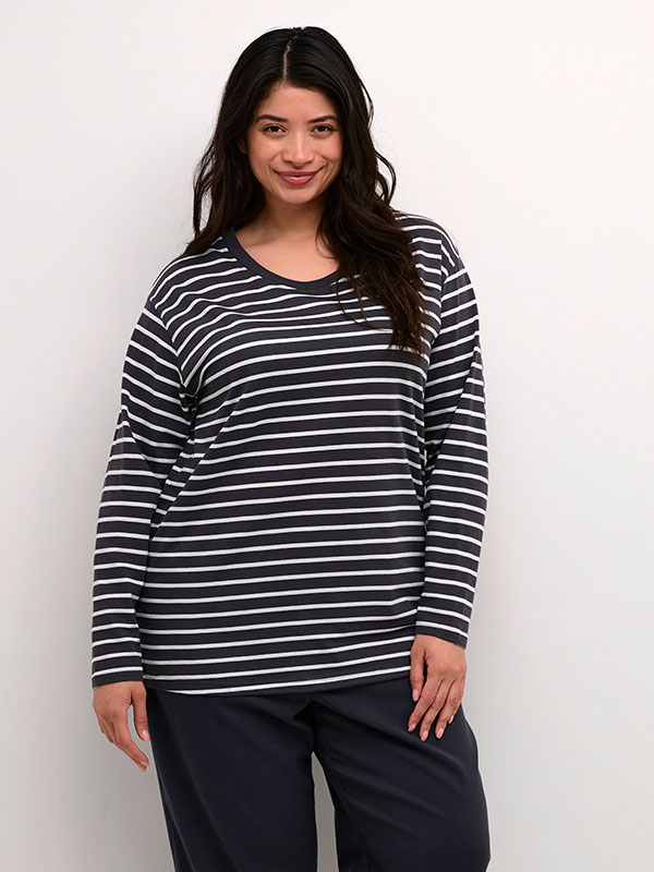 KCWINNI - Plus Size Blouse fra Kaffe Curve