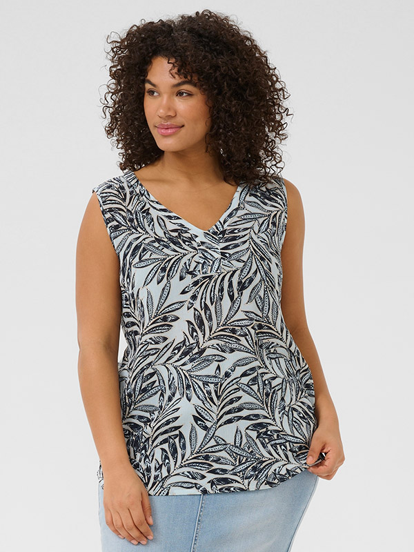 KCAMI - Plus Size Top fra Kaffe Curve