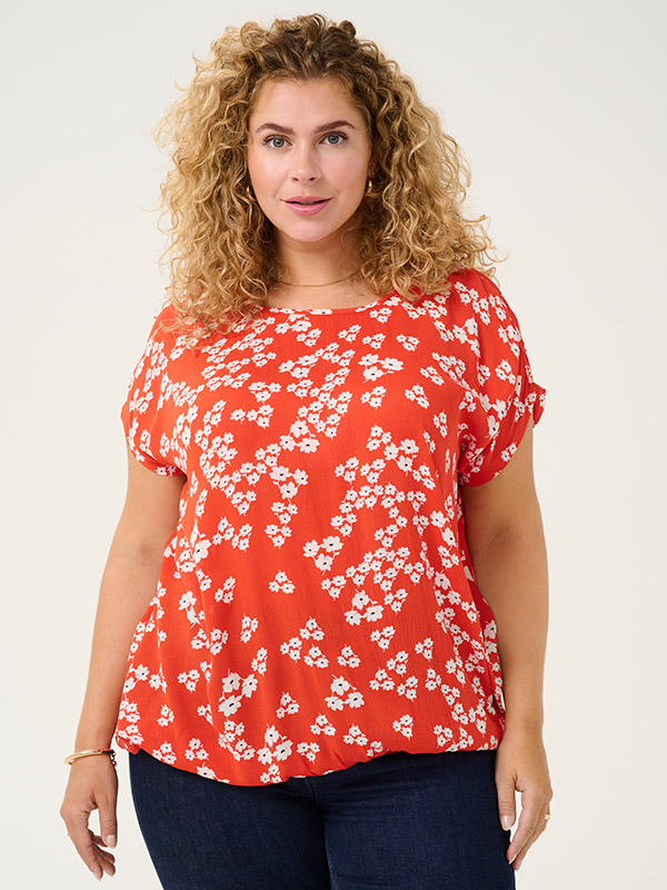 KCAMI - Plus Size Blouse fra Kaffe Curve
