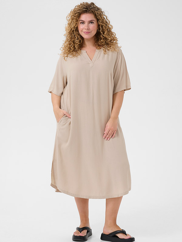 KCMILLE - Plus Size Dress fra Kaffe Curve