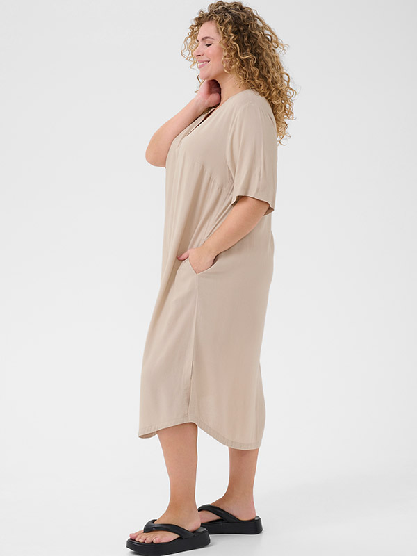 KCMILLE - Plus Size Dress fra Kaffe Curve