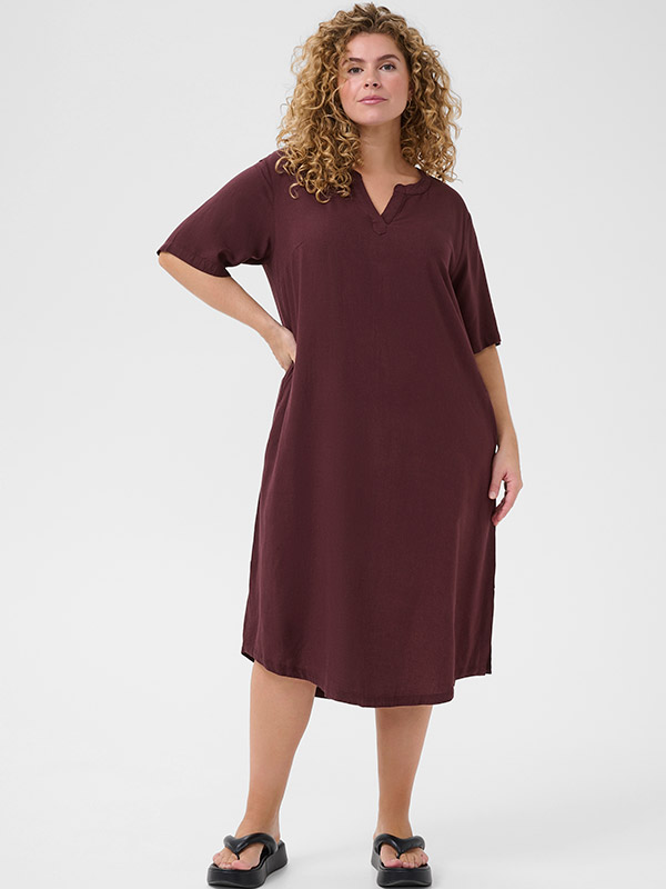 KCMILLE - Plus Size Dress fra Kaffe Curve