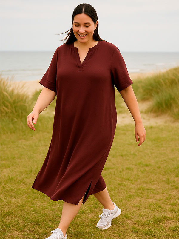 KCMILLE - Plus Size Dress fra Kaffe Curve