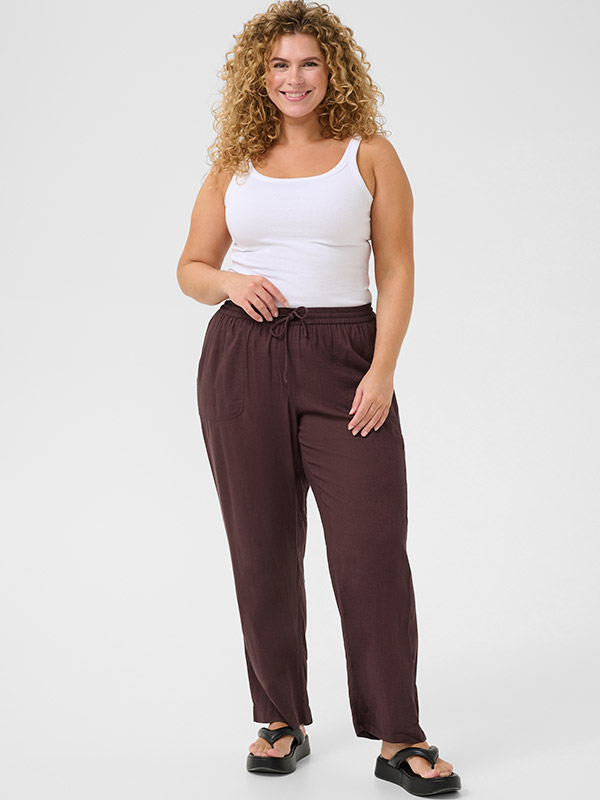 KCMILLE - Plus Size Pants fra Kaffe Curve