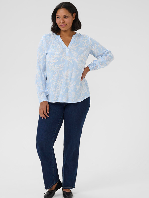KCBELLA - Plus Size Blouse fra Kaffe Curve