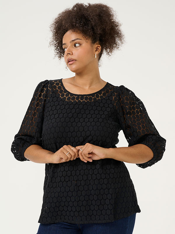 KCLORENA - Plus Size Blouse fra Kaffe Curve