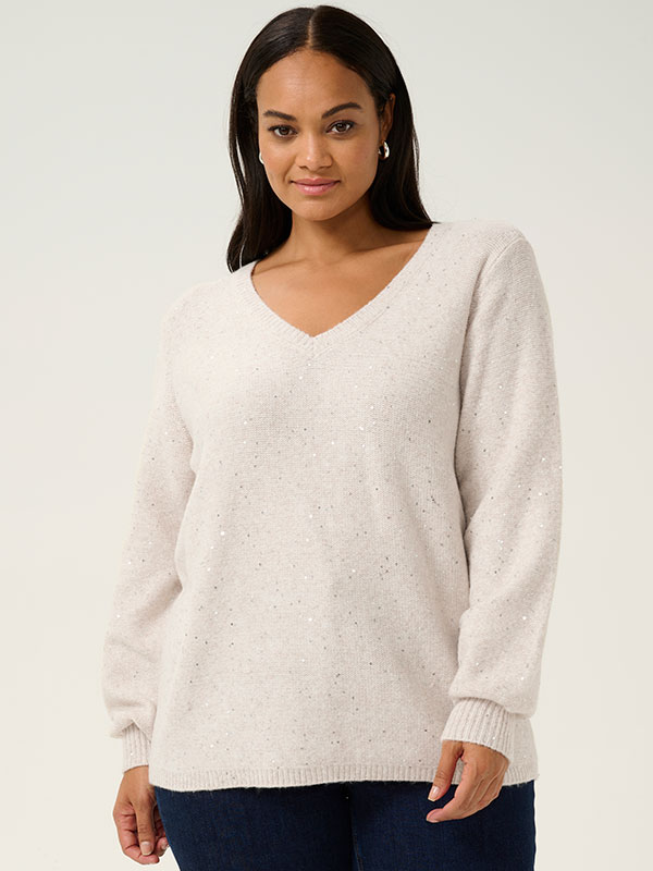 KCLUELA - Plus Size Sweater fra Kaffe Curve