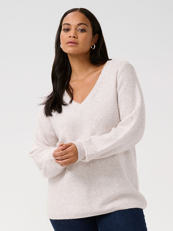 KCLUELA - Plus Size Sweater fra Kaffe Curve