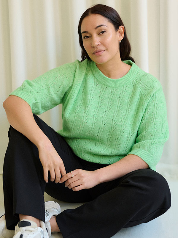 KCTENNA - Plus Size Sweater fra Kaffe Curve