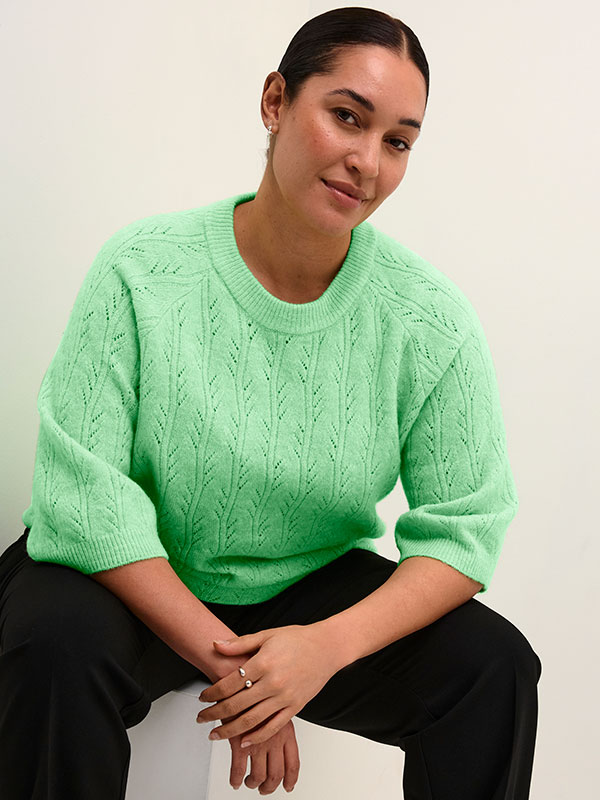 KCTENNA - Plus Size Sweater fra Kaffe Curve