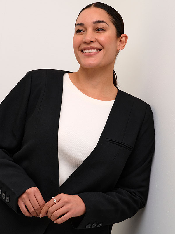 KCMIALA - Plus Size Blazer fra Kaffe Curve