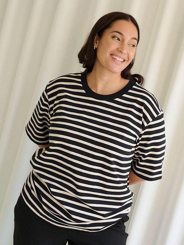 KCLORANA - Plus Size T-shirt fra Kaffe Curve