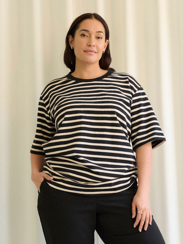 KCLORANA - Plus Size T-shirt fra Kaffe Curve