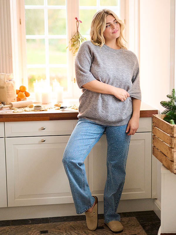 KCTHURA - Plus Size Jeans fra Kaffe Curve