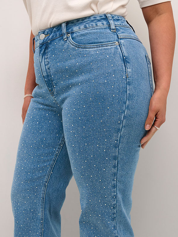 KCTHURA - Plus Size Jeans fra Kaffe Curve