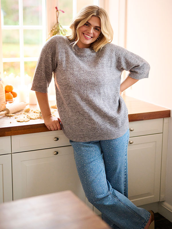 KCTHURA - Plus Size Jeans fra Kaffe Curve