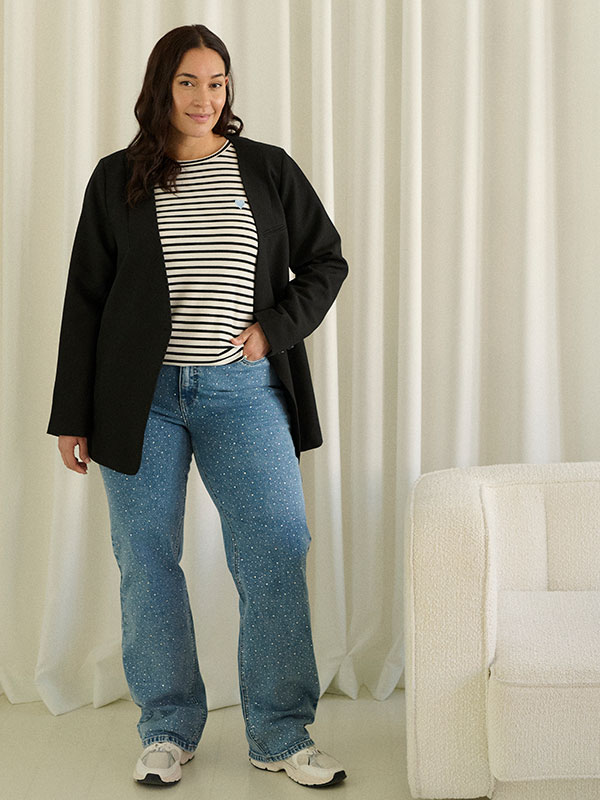 KCTHURA - Plus Size Jeans fra Kaffe Curve