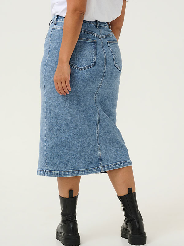 KCTHURA - Plus Size Skirt fra Kaffe Curve