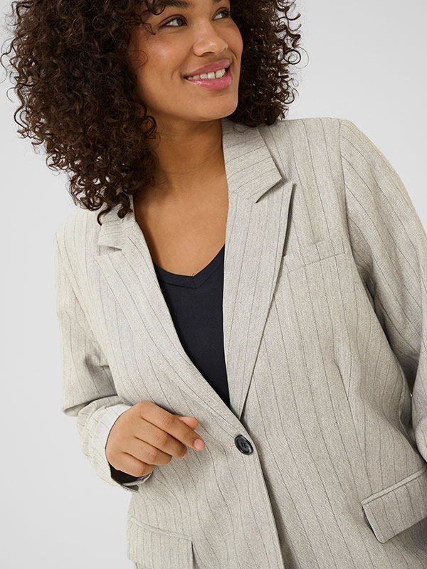 KCKAJA - Plus Size Blazer fra Kaffe Curve