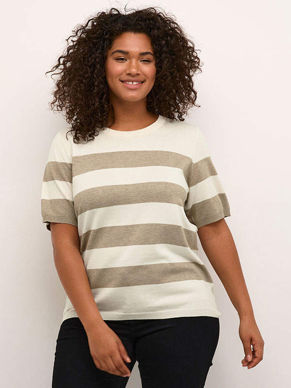 KCLIZZY - Plus Size T-shirt fra Kaffe Curve