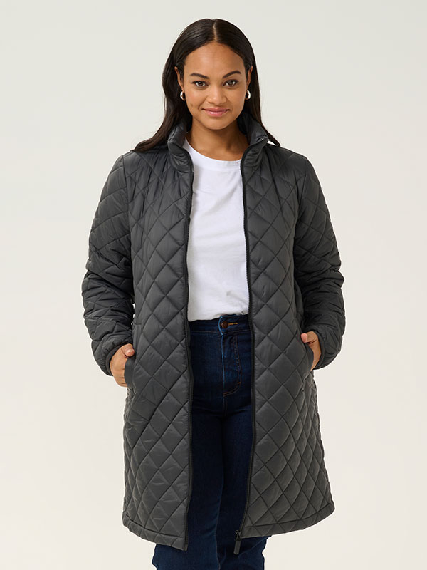 KCMOREEN - Plus Size Coat fra Kaffe Curve