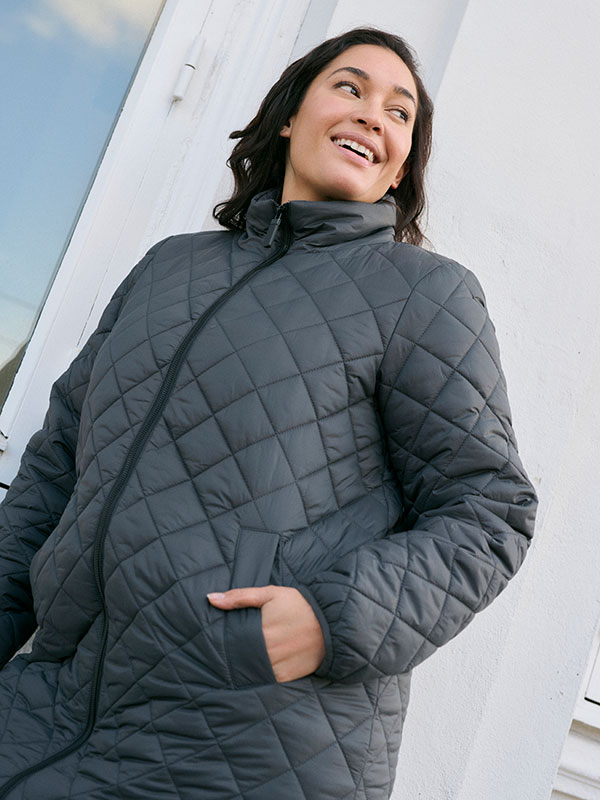 KCMOREEN - Plus Size Coat fra Kaffe Curve