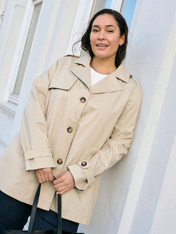 KCTRICIA - Plus Size Coat fra Kaffe Curve