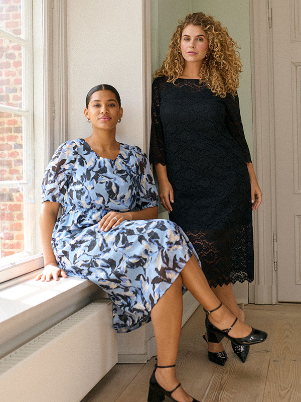 KCJAIDA - Plus Size Dress fra Kaffe Curve
