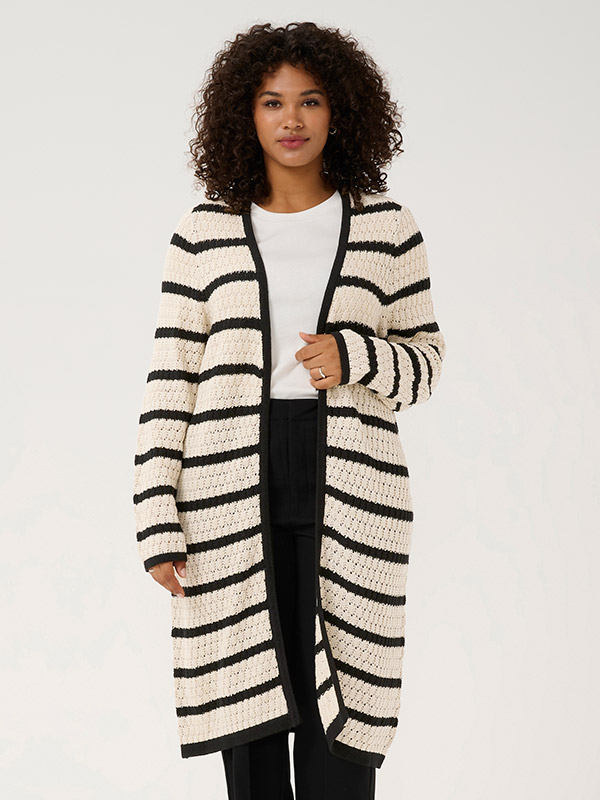 KCELINA - Plus Size Cardigan fra Kaffe Curve