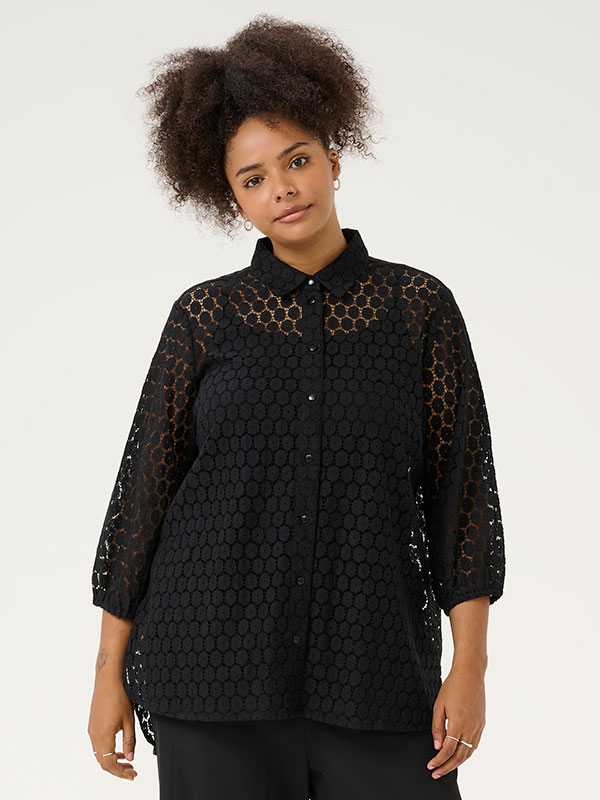 KCLORENA - Plus Size Shirt fra Kaffe Curve