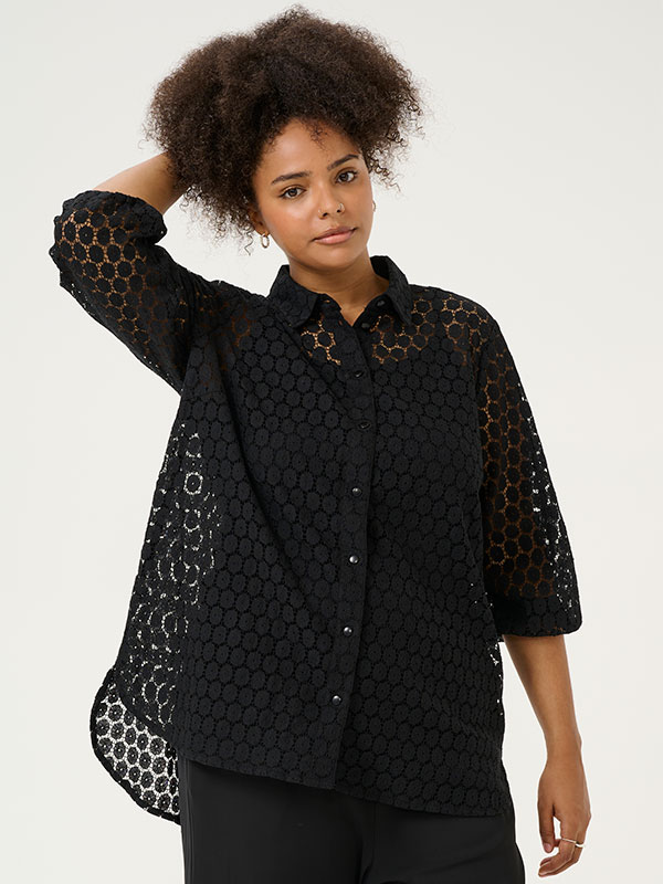 KCLORENA - Plus Size Shirt fra Kaffe Curve