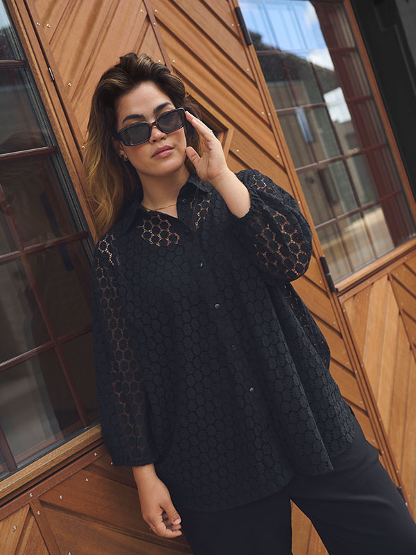 KCLORENA - Plus Size Shirt fra Kaffe Curve