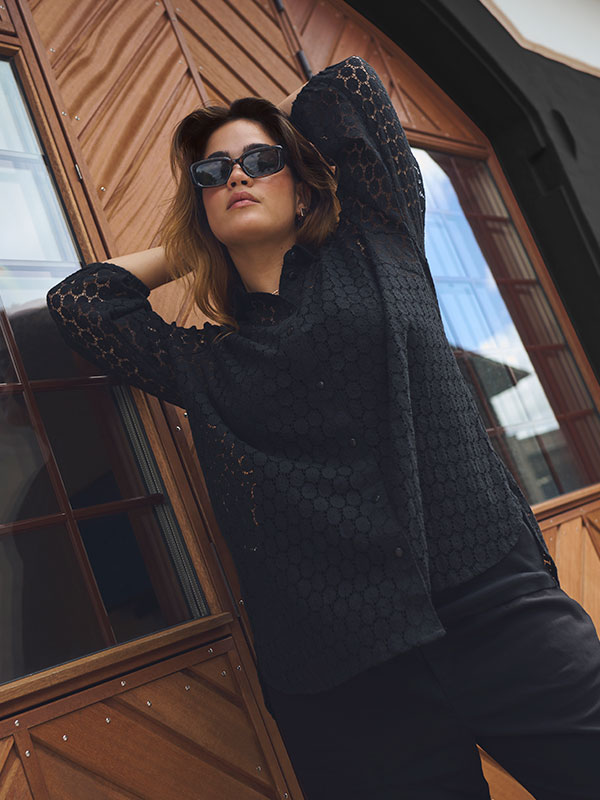 KCLORENA - Plus Size Shirt fra Kaffe Curve