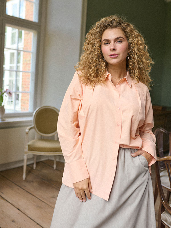KCESTA - Plus Size Skirt fra Kaffe Curve