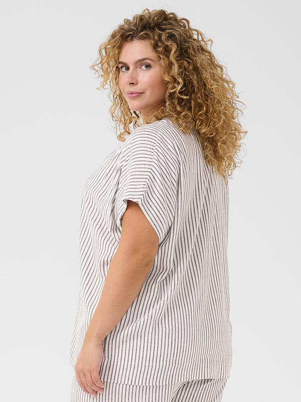 KCMILLE - Plus Size Blouse fra Kaffe Curve