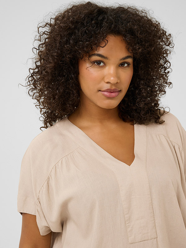 KCMILLE - Plus Size Blouse fra Kaffe Curve